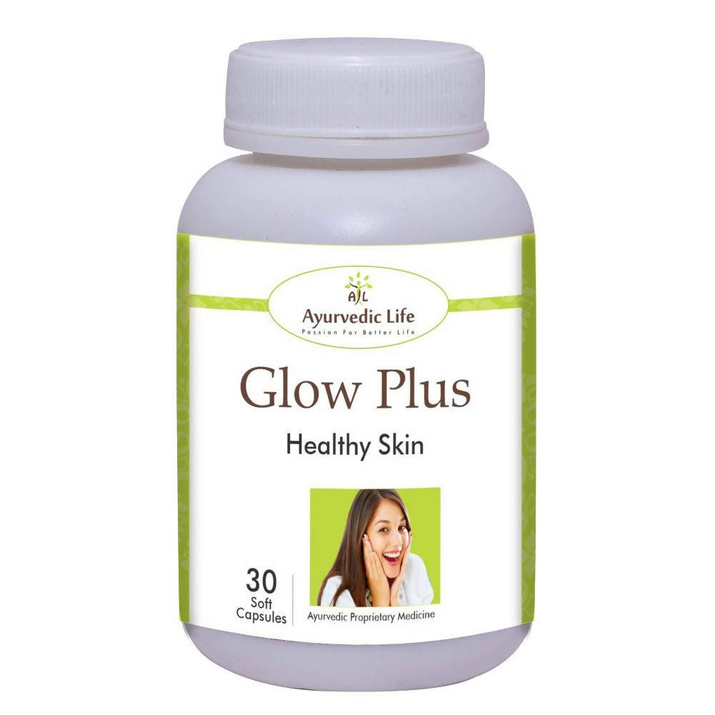 Ayurvedic Life Glow Plus Healthy Skin Capsules - usa canada australia