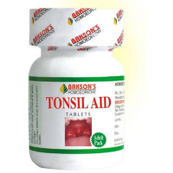 Bakson's Tonsil Aid Tablets - buy in USA, Australia, Canada
