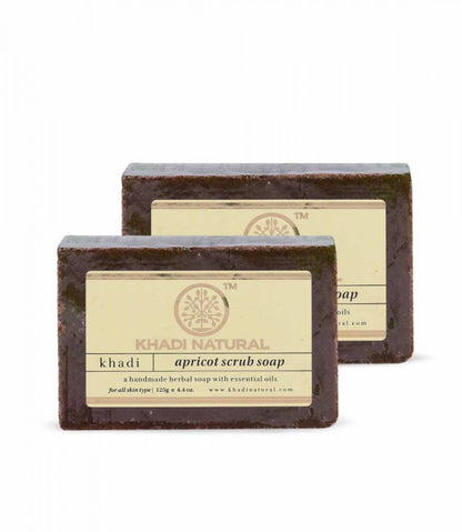 Khadi Natural Herbal Apricot Scrub Soap