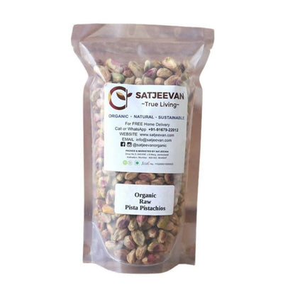 Satjeevan Organic Raw Pista Pistachios