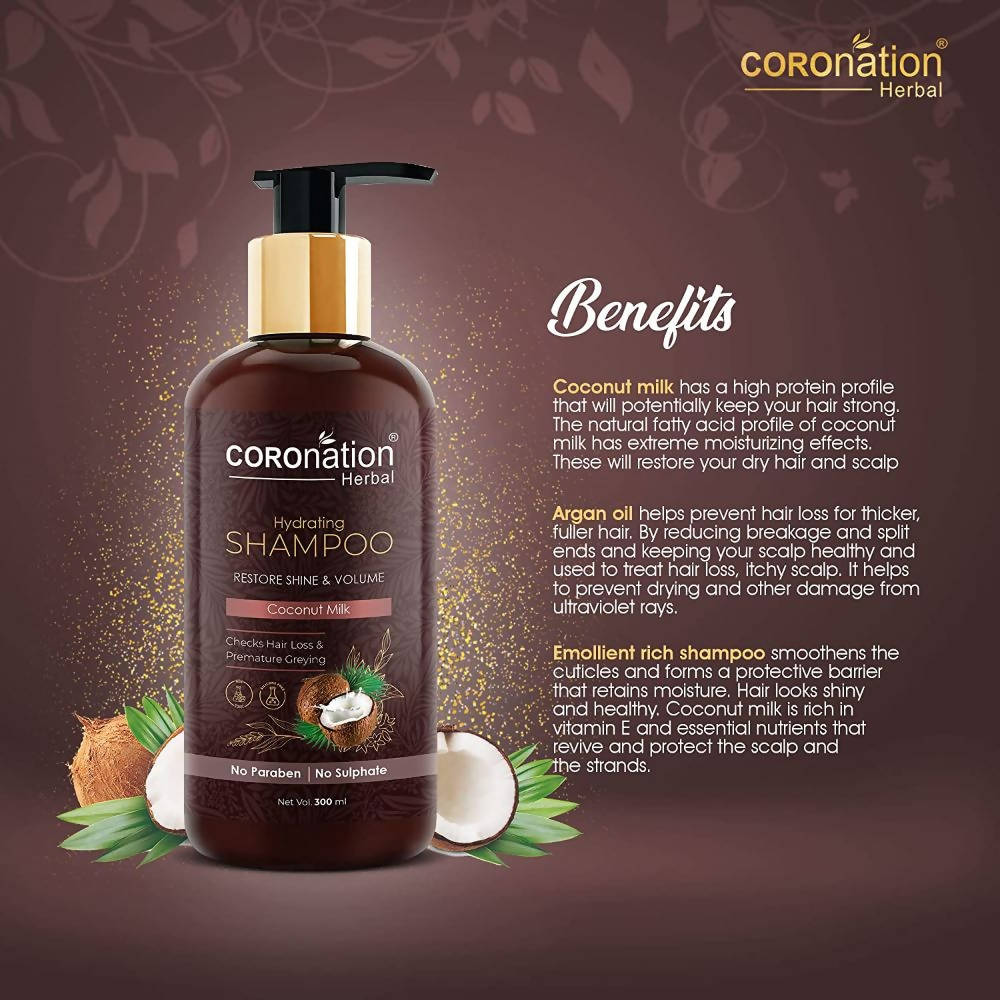 Coronation Herbal Coconut Milk Shampoo