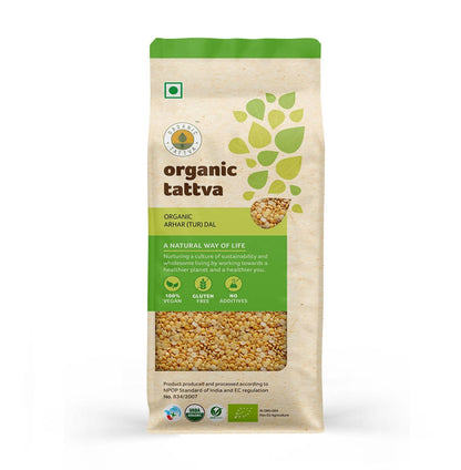 Organic Tattva Arhar (Tur) Dal