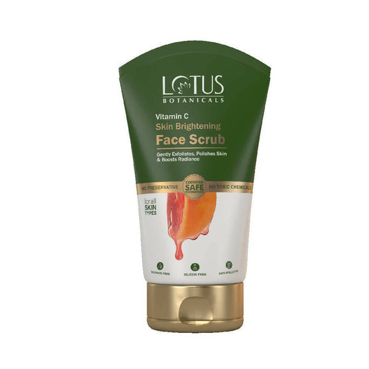 Lotus Botanicals Vitamin C Skin Brightening Face Scrub