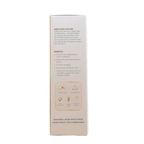 Hk Brightening Sunscreen Cream SPF 50