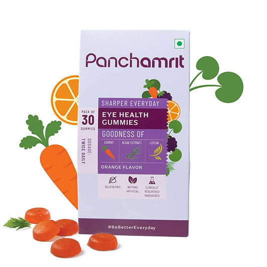 Panchamrit Eye Health Gummies-Orange Flavor - BUDEN