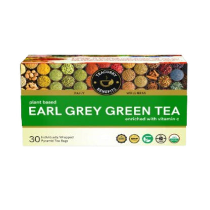 Teacurry Earl Grey Green Tea Bags