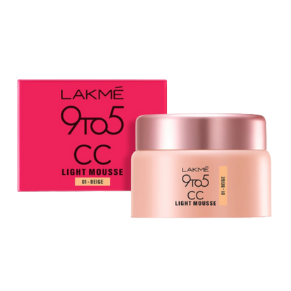 Lakme 9 To 5 CC Mousse - Beige - buy in USA, Australia, Canada