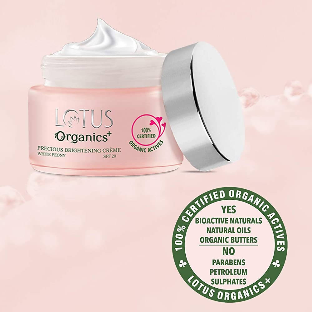 Lotus Organics+ Precious Brightening Creme SPF 20