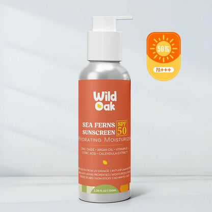 Wild Oak Sea Ferns (SPF 50) Sunscreen Hydrating Moisturizer