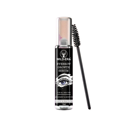 Wildera Eyelash Enhancer Nourishing Eyebrow Lashes Growth EyeLash Hair Growth & Volume Serum With Castor Oil & Vitamin E