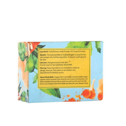 Mirah Belle Tulsi Haldi Purifying Soap