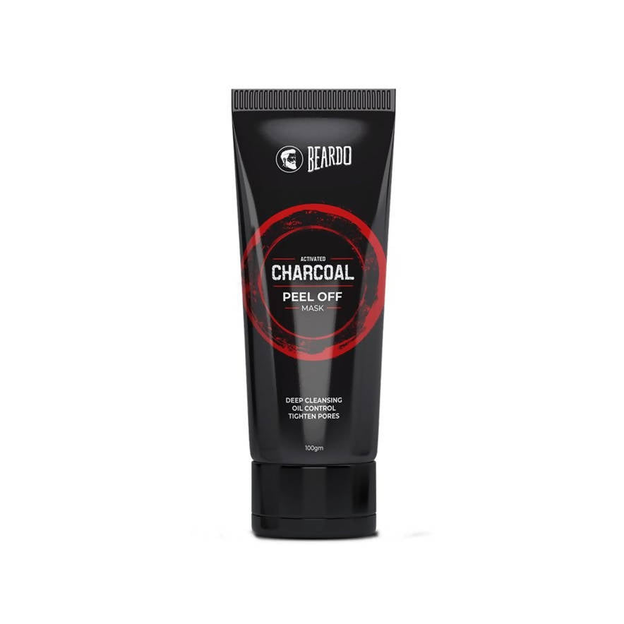 Beardo Activated Charcoal Peel Off Mask - BUDNE