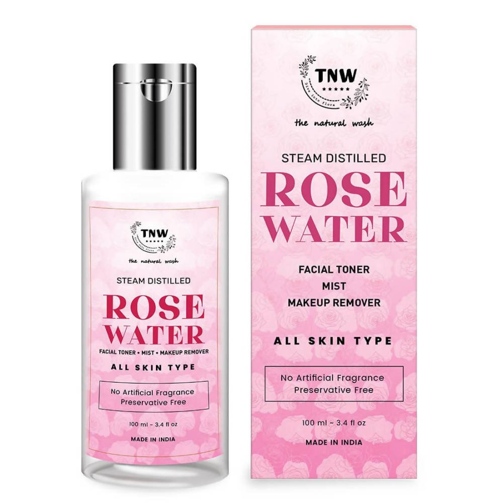 The Natural Wash Steam Distilled Rose Water - 200ML