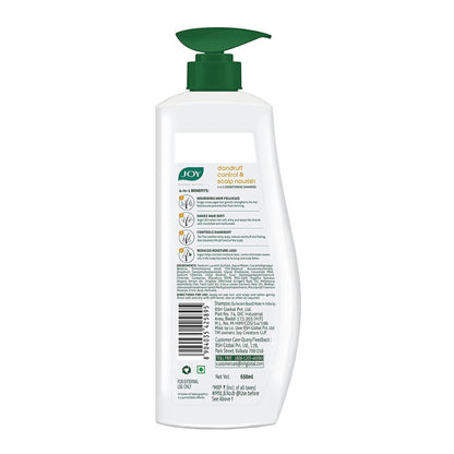 Joy Natural Actives Dandruff Control & Scalp Nourish Conditioning Shampoo