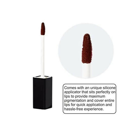 FLiCKA Set and Attack Liquid Matte Lipstick 18 Brown Bakery - Brown