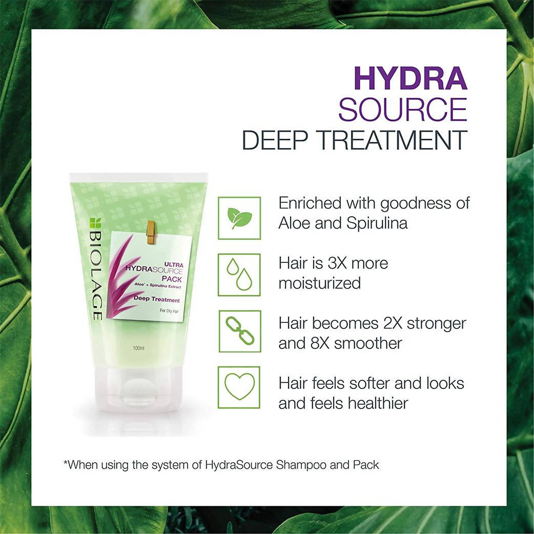 Matrix Biolage Ultra HydraSource Deep Treatment Pack for Dry Hair