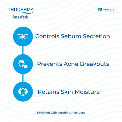 Truderma Face Wash for Oily & Acne Prone Skin