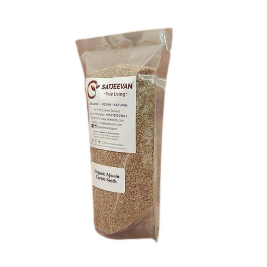 Satjeevan Organic Ajwain Carom Seeds