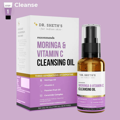 Dr. Sheth's Moringa & Vitamin C Cleansing Oil