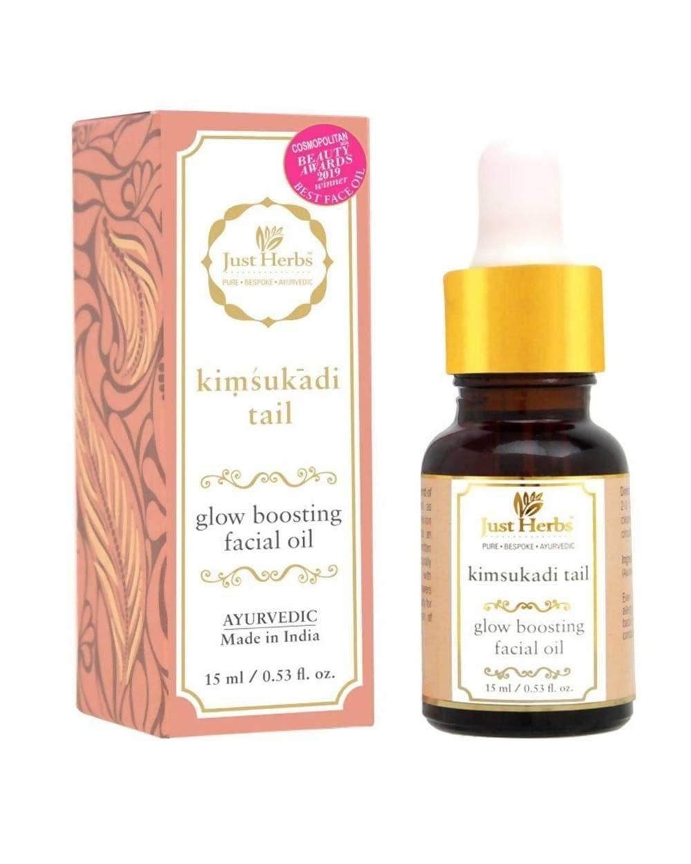 Just Herbs Ayurvedic Kimsukadi Tail Glow Boosting Facial Oil