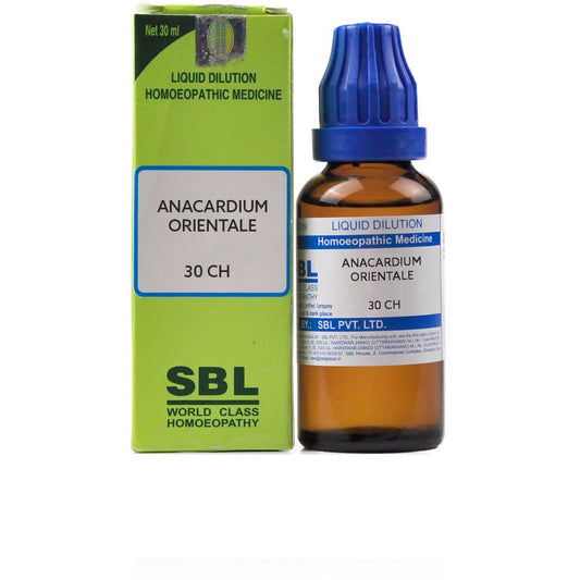 SBL Homeopathy Anacardium Orientale Dilution