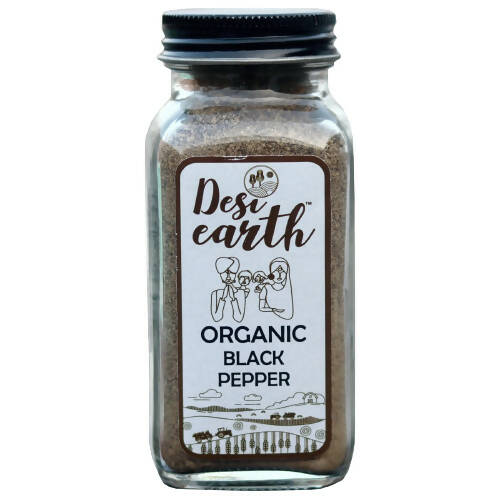 Desi Earth Organic Black Pepper Powder -  USA, Australia, Canada 