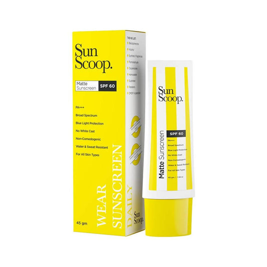 Sun Scoop Matte Sunscreen SPF 60 - BUDEN