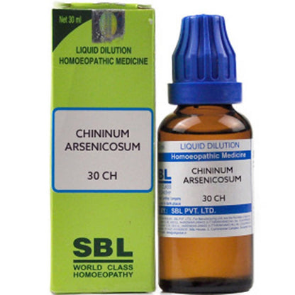 SBL Homeopathy Chininum Arsenicosum Dilution