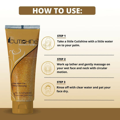 Ethiglo Cutishine Anti Acne Face Wash