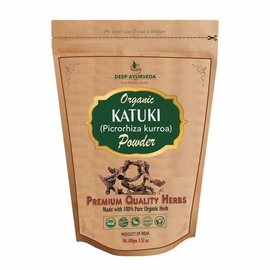 Deep Ayurveda Organic Kutuki Powder -  usa australia canada 