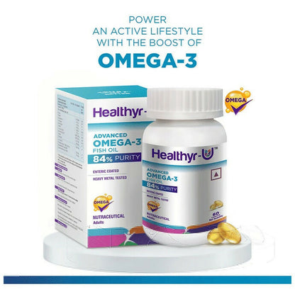 Healthyr-U Advanced Omega 3 Fish Oil Capsules