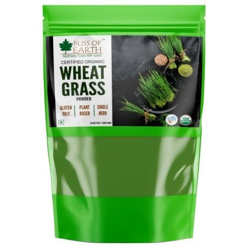 Bliss of Earth Certified Organic Wheat Grass Powder - buy in USA, Australia, Canada