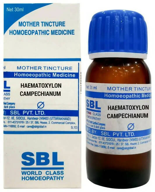 SBL Homeopathy Haematoxylon Campechianum Mother Tincture Q - BUDEN