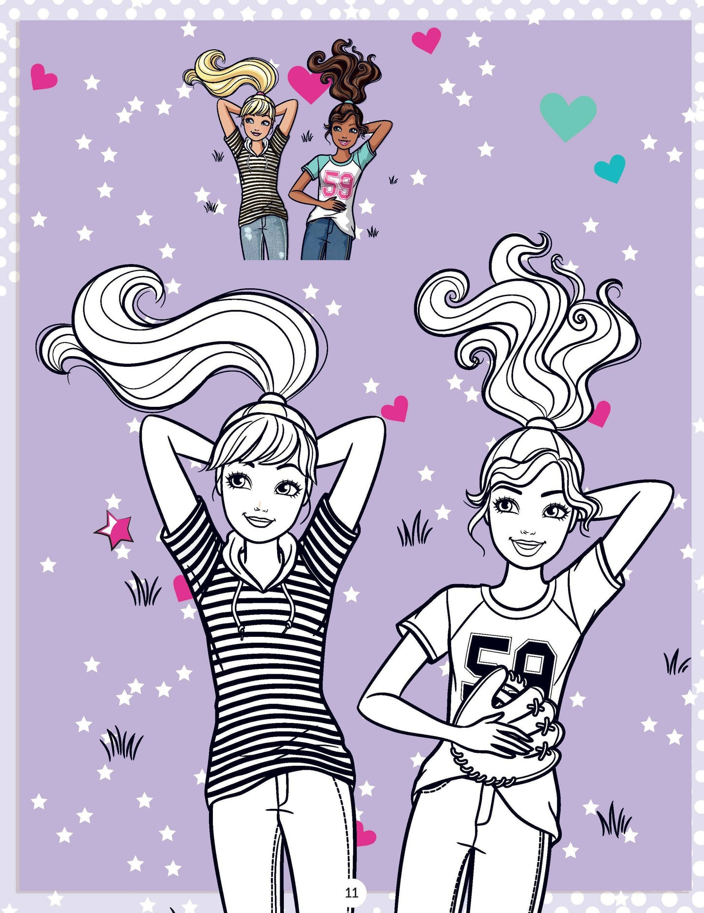 Dreamland Publications Barbie Copy Colouring Book : Children Drawing, Painting & Colouring Book