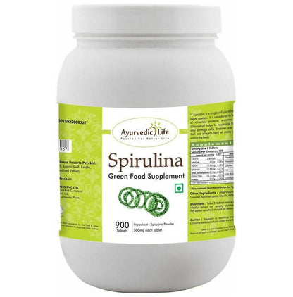 Ayurvedic Life Spirulina Tablets