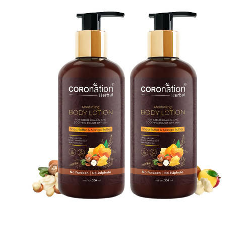 Coronation Herbal Shea Butter & Mango Butter Body Lotion - usa canada australia