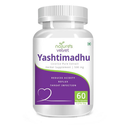 Nature's Velvet Yashtimadhu Capsules