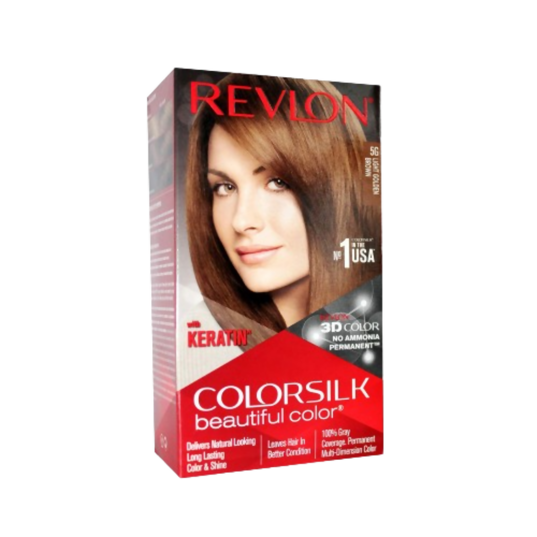 Revlon ColorSilk Beautiful Color - Light Golden Brown 5G