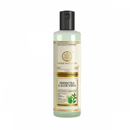 Khadi Natural Green Tea & Aloe Vera Herbal Hair Conditioner