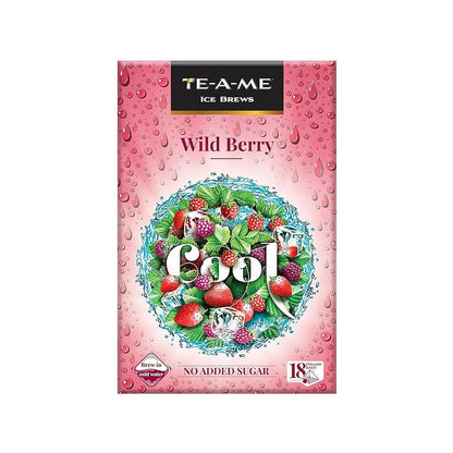 TE-A-ME Cool Wild Berry Iced Infusion Tea Bags