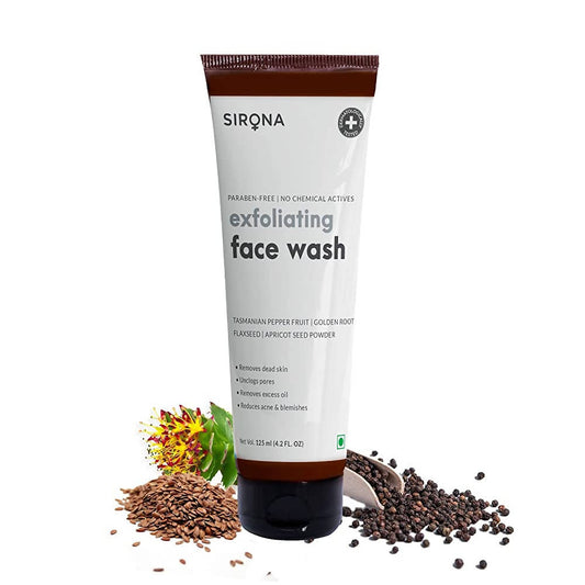 Sirona Exfoliating Face Wash - BUDNE