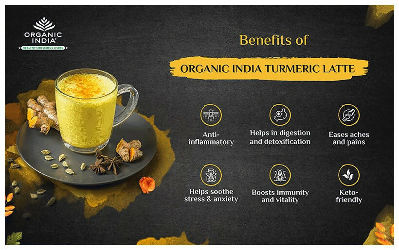 Organic India Turmeric Latte Instant Premix