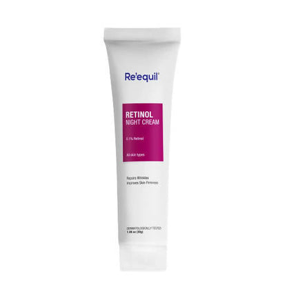 Re'equil 0.1% Retinol Night Cream For Wrinkles & Skin Tightening