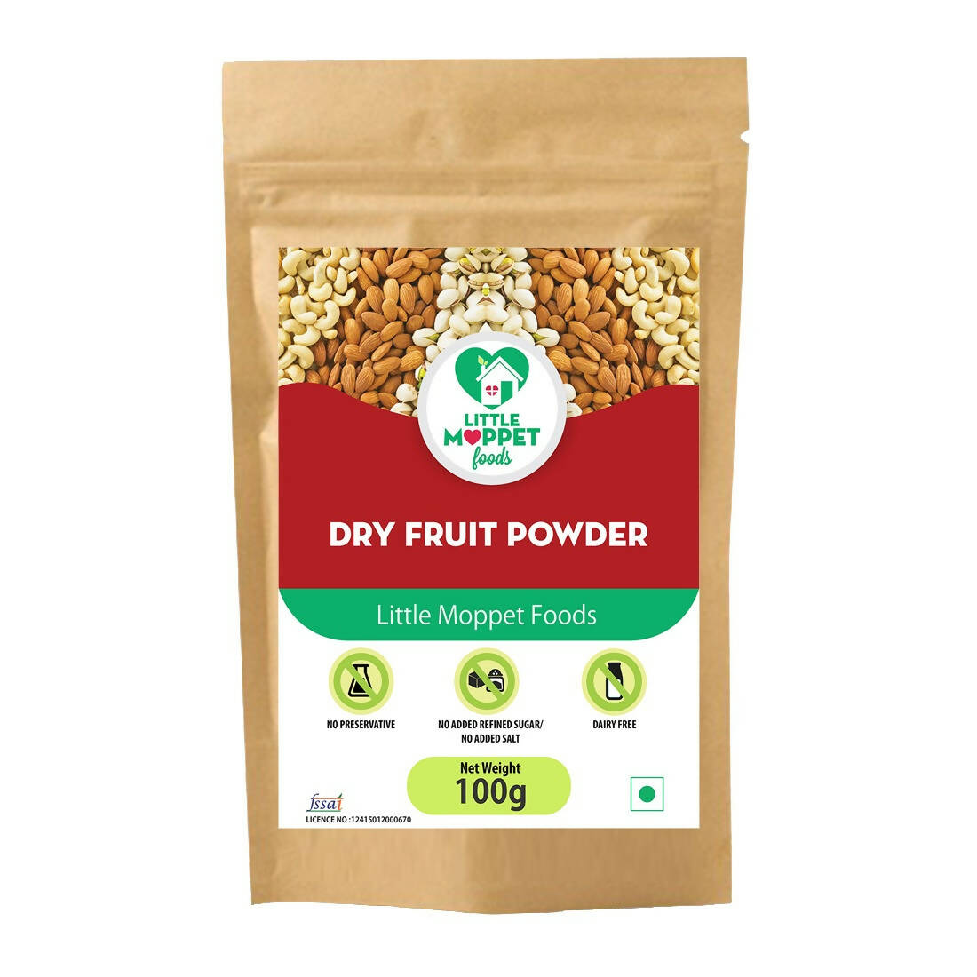 Little Moppet Foods Dry Fruits Powder -  USA, Australia, Canada 