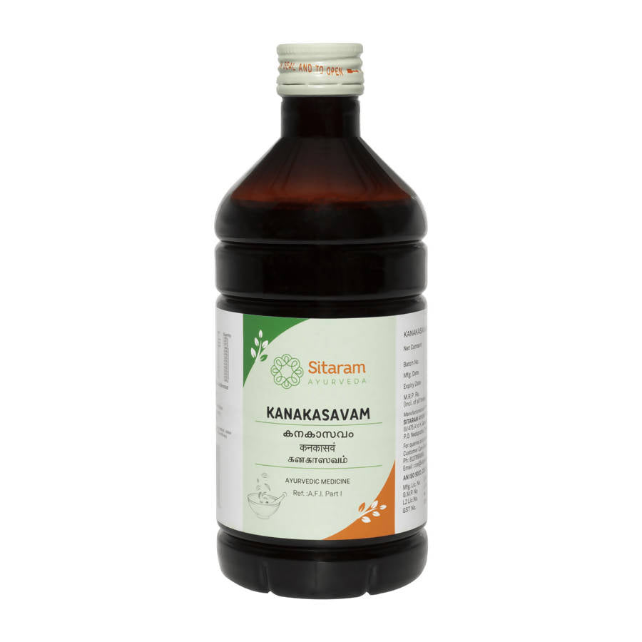 Sitaram Ayurveda Kanakasavam Syrup