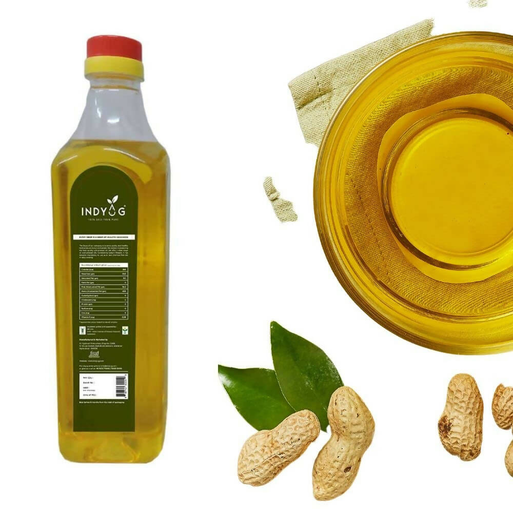 Indyug Cold Pressed Groundnut Oil