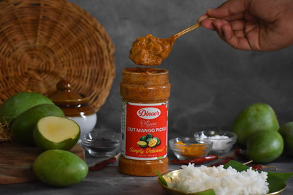 Dinoo's Organic Cut Mango Pickle