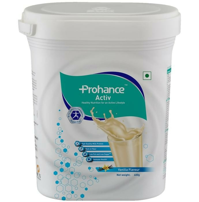 Prohance Activ Nutritional Supplement Powder - Vanilla Flavor - BUDNE