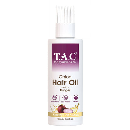 TAC - The Ayurveda Co. Onion Hair Oil for Hair Growth - Distacart