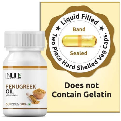 Inlife Fenugreek Oil Capsules